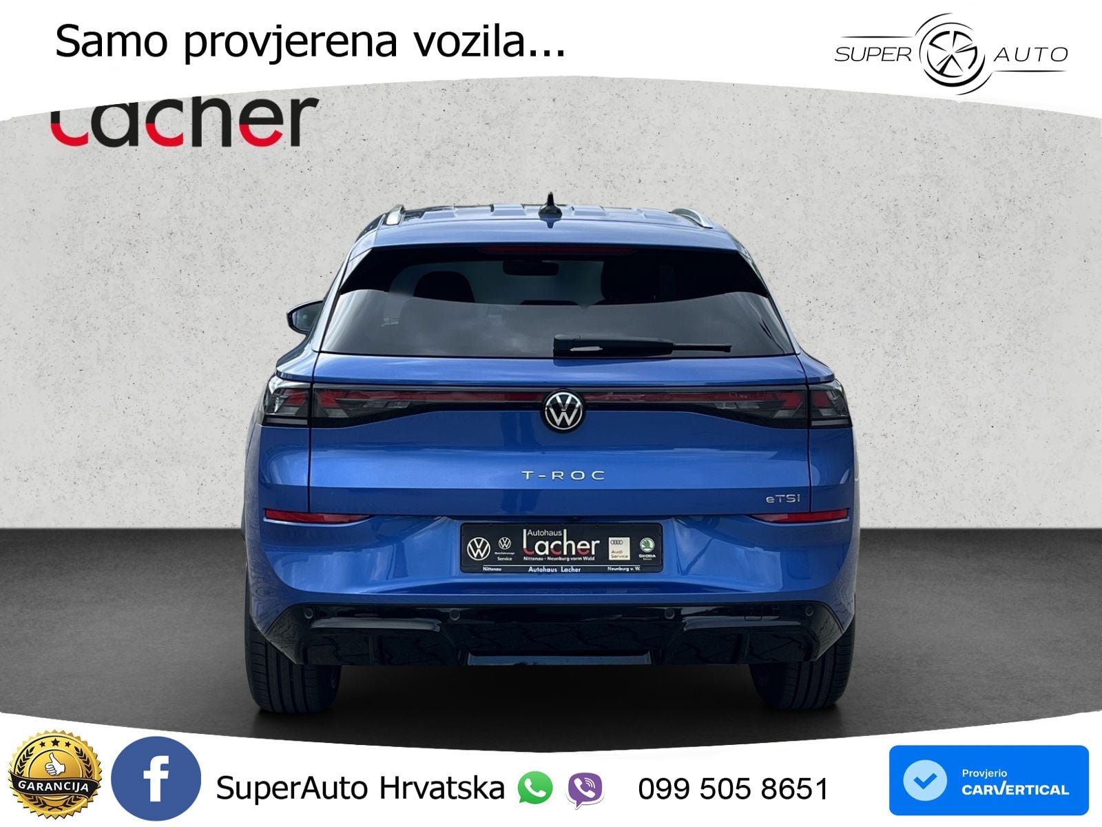 Volkswagen T-Roc 1.5 eTSI (150 KS)  DSG R-Line LED+GR SJED+ACC