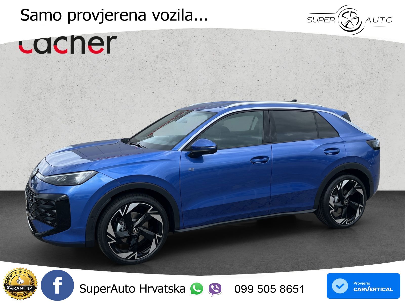 Volkswagen T-Roc 1.5 eTSI (150 KS)  DSG R-Line LED+GR SJED+ACC