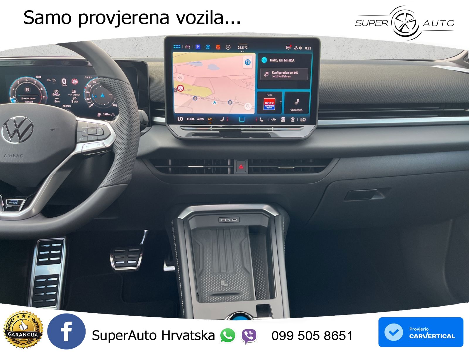 Volkswagen T-Roc 1.5 eTSI (150 KS)  DSG R-Line LED+GR SJED+ACC