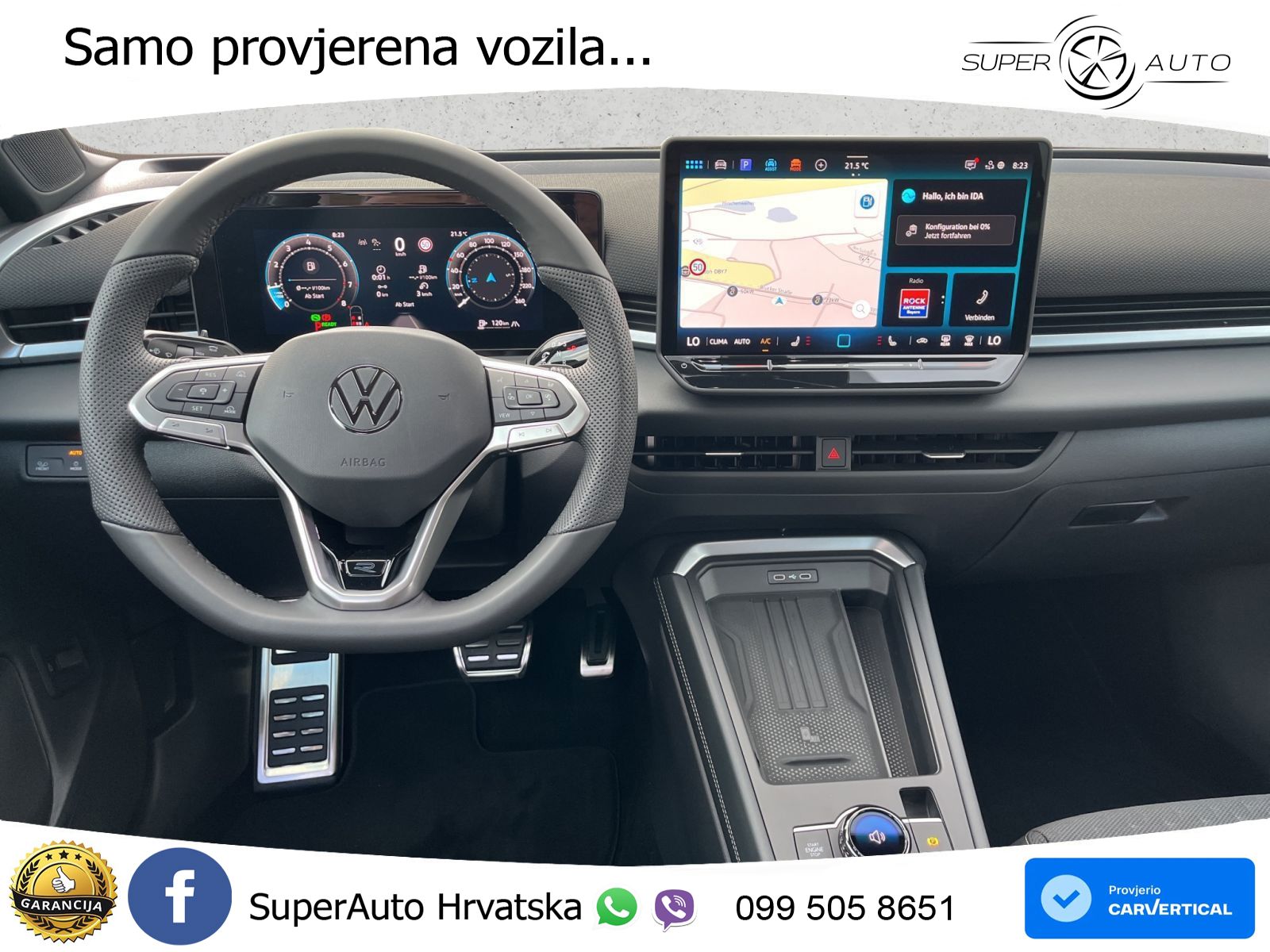 Volkswagen T-Roc 1.5 eTSI (150 KS)  DSG R-Line LED+GR SJED+ACC