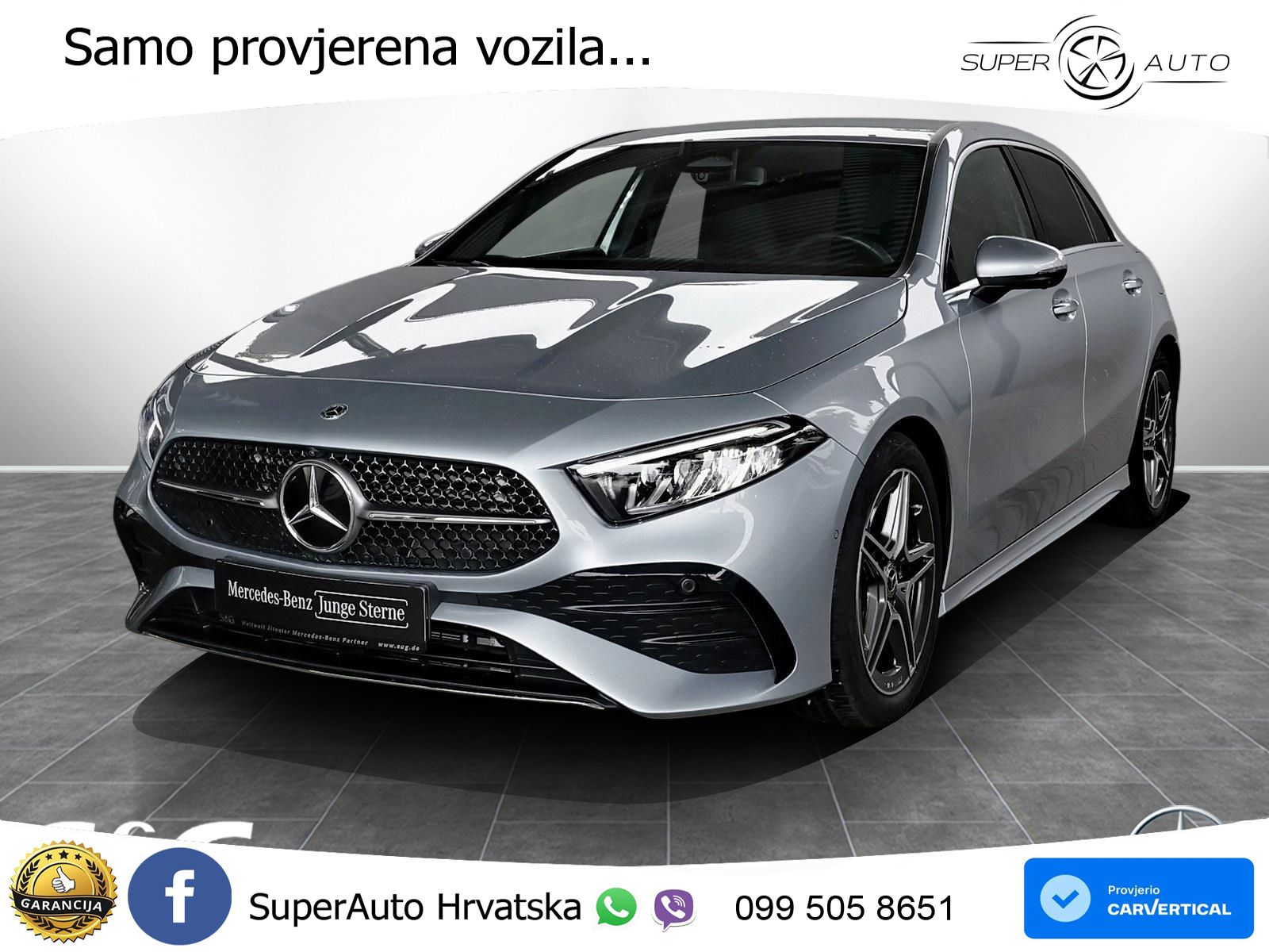Mercedes-Benz A 180 7G-DCT AMG LED+GR SJED+ACC