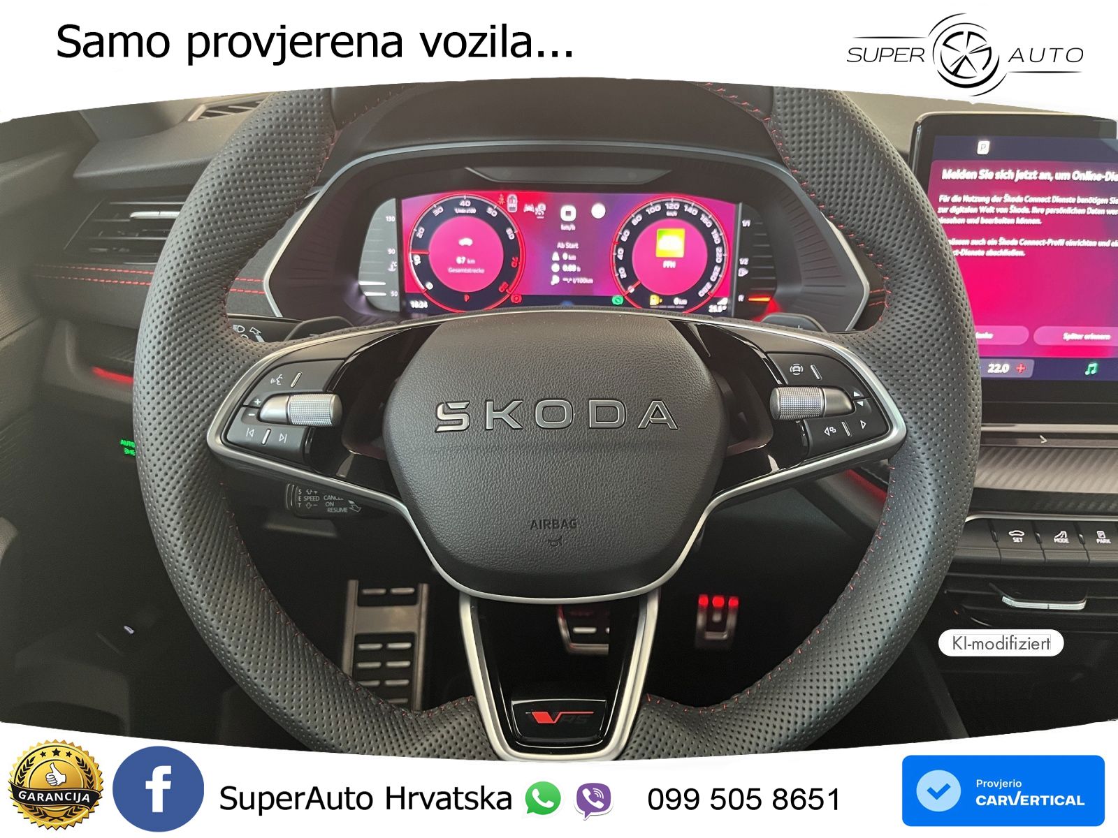 Škoda Octavia Combi RS 2.0 TSI (265 KS) DSG MATRIX+GR SJED+KAM