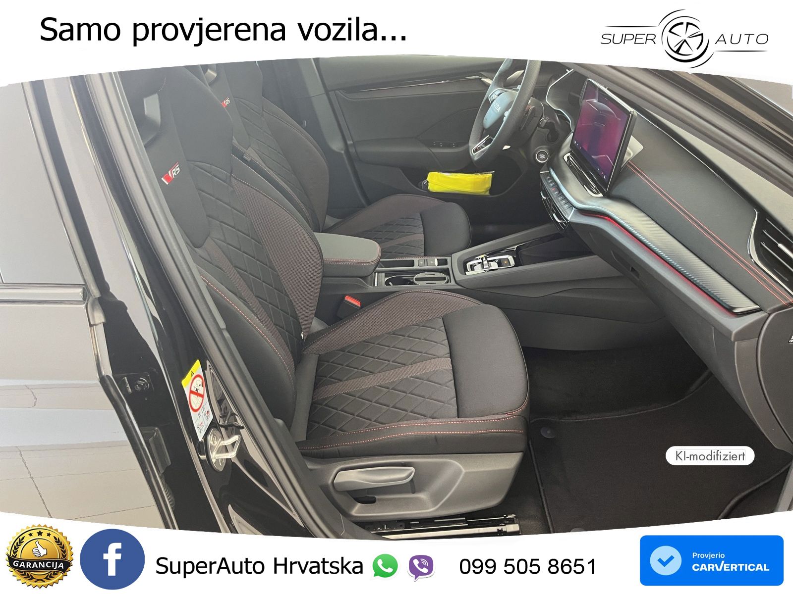 Škoda Octavia Combi RS 2.0 TSI (265 KS) DSG MATRIX+GR SJED+KAM