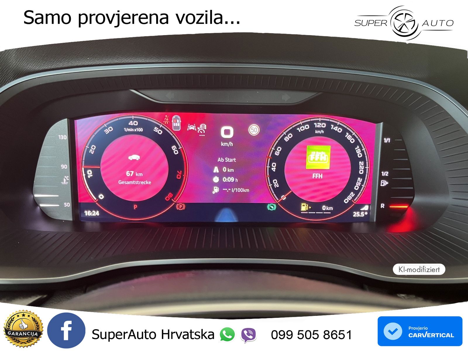 Škoda Octavia Combi RS 2.0 TSI (265 KS) DSG MATRIX+GR SJED+KAM