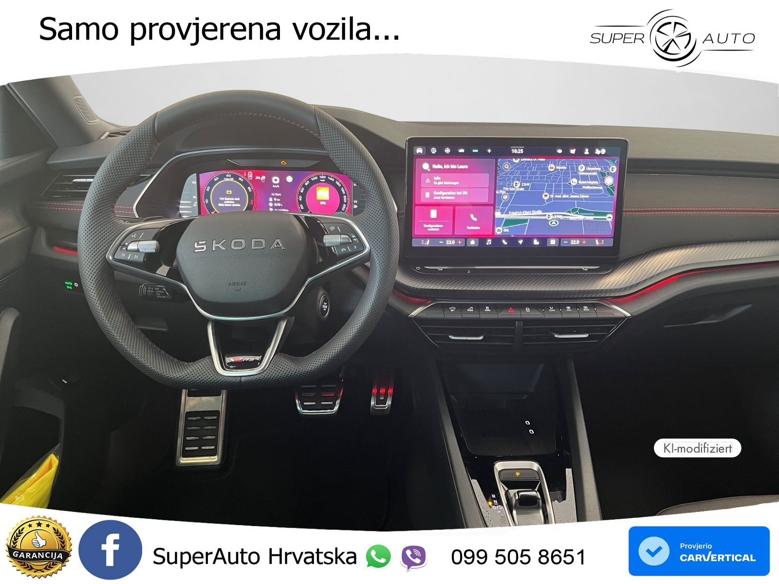 Škoda Octavia Combi RS 2.0 TSI (265 KS) DSG MATRIX+GR SJED+KAM