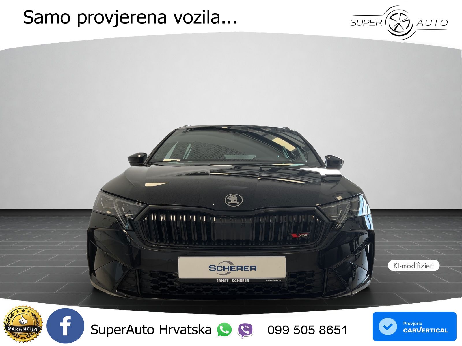Škoda Octavia Combi RS 2.0 TSI (265 KS) DSG MATRIX+GR SJED+KAM