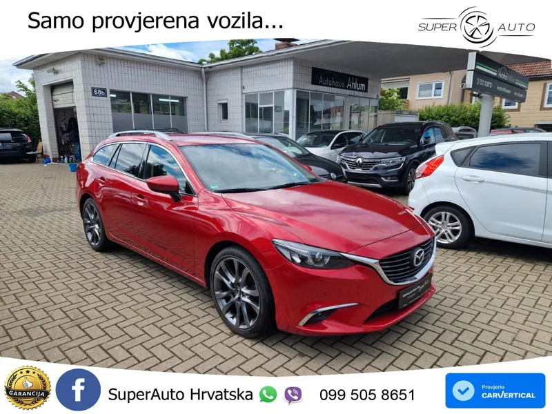 Mazda 6 Kombi Sports-Line AHK Klima Kamera