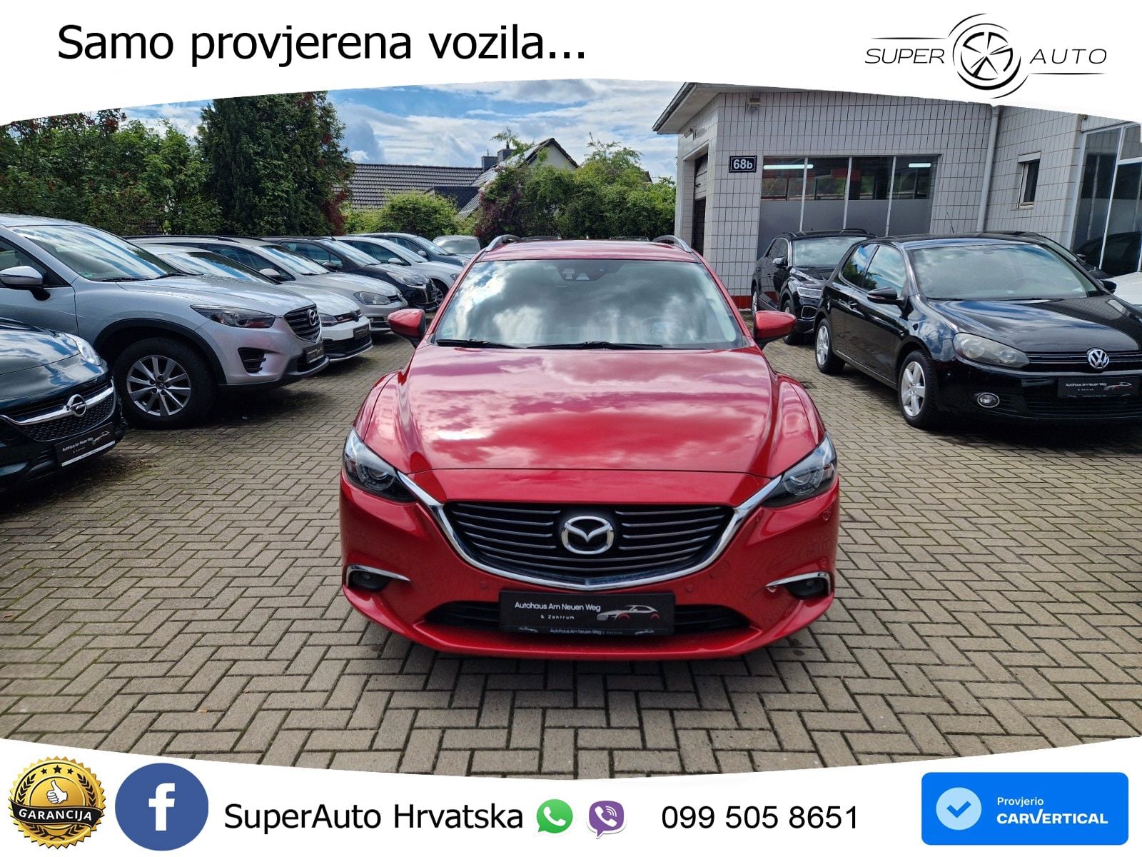 Mazda 6 Kombi Sports-Line AHK Klima Kamera