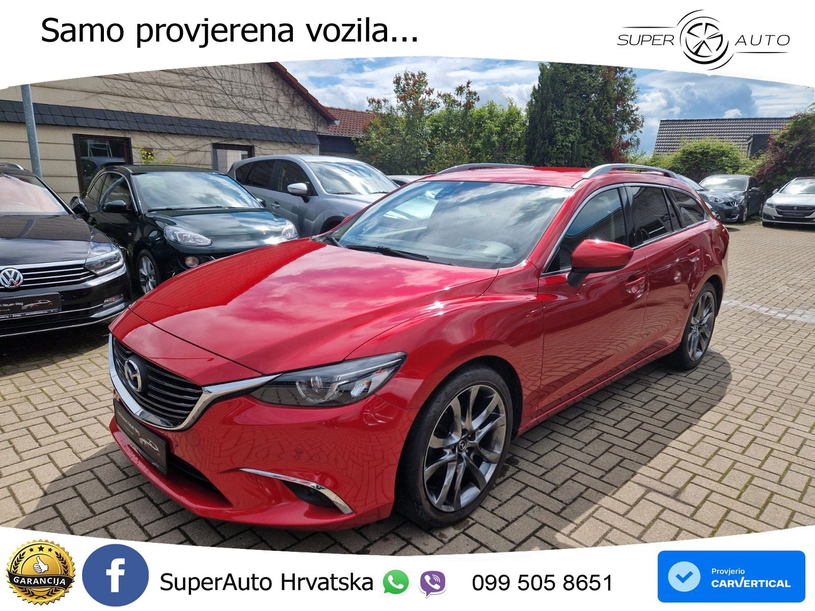 Mazda 6 Kombi Sports-Line AHK Klima Kamera