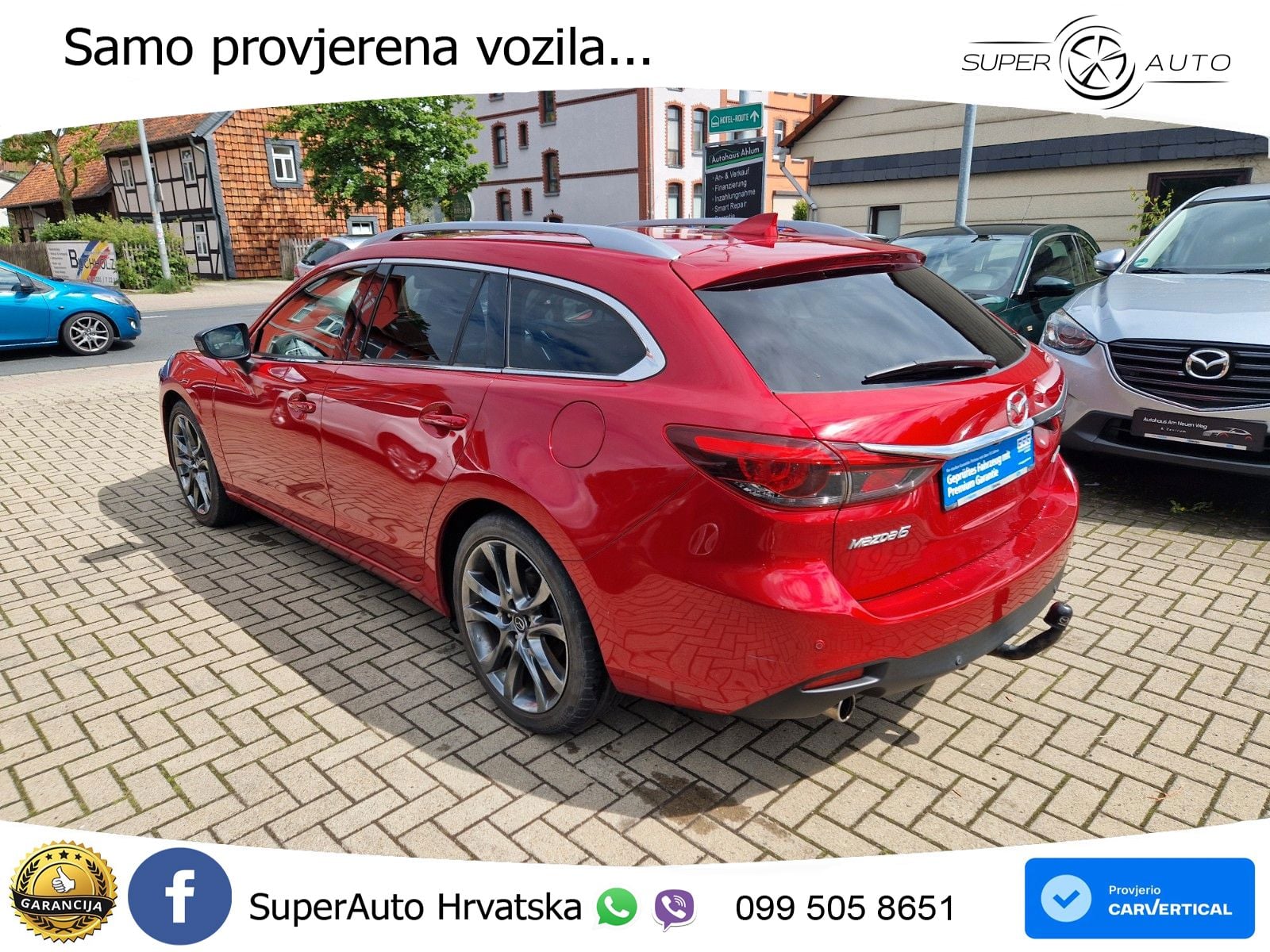 Mazda 6 Kombi Sports-Line AHK Klima Kamera