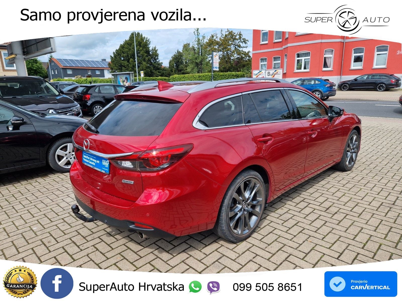 Mazda 6 Kombi Sports-Line AHK Klima Kamera