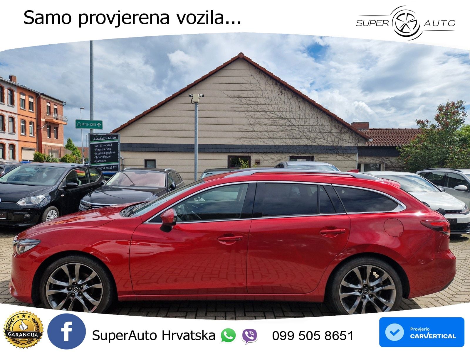 Mazda 6 Kombi Sports-Line AHK Klima Kamera