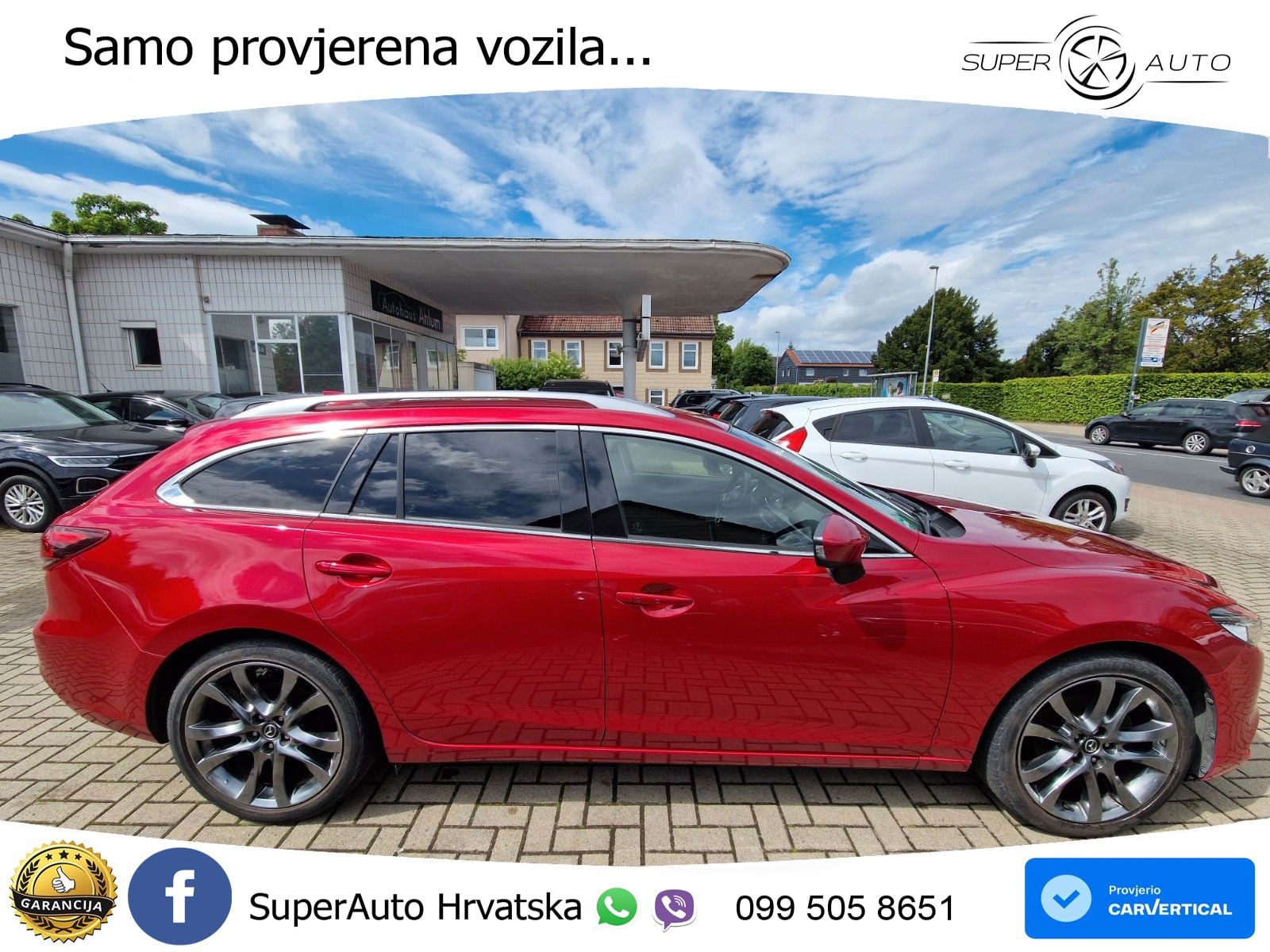 Mazda 6 Kombi Sports-Line AHK Klima Kamera