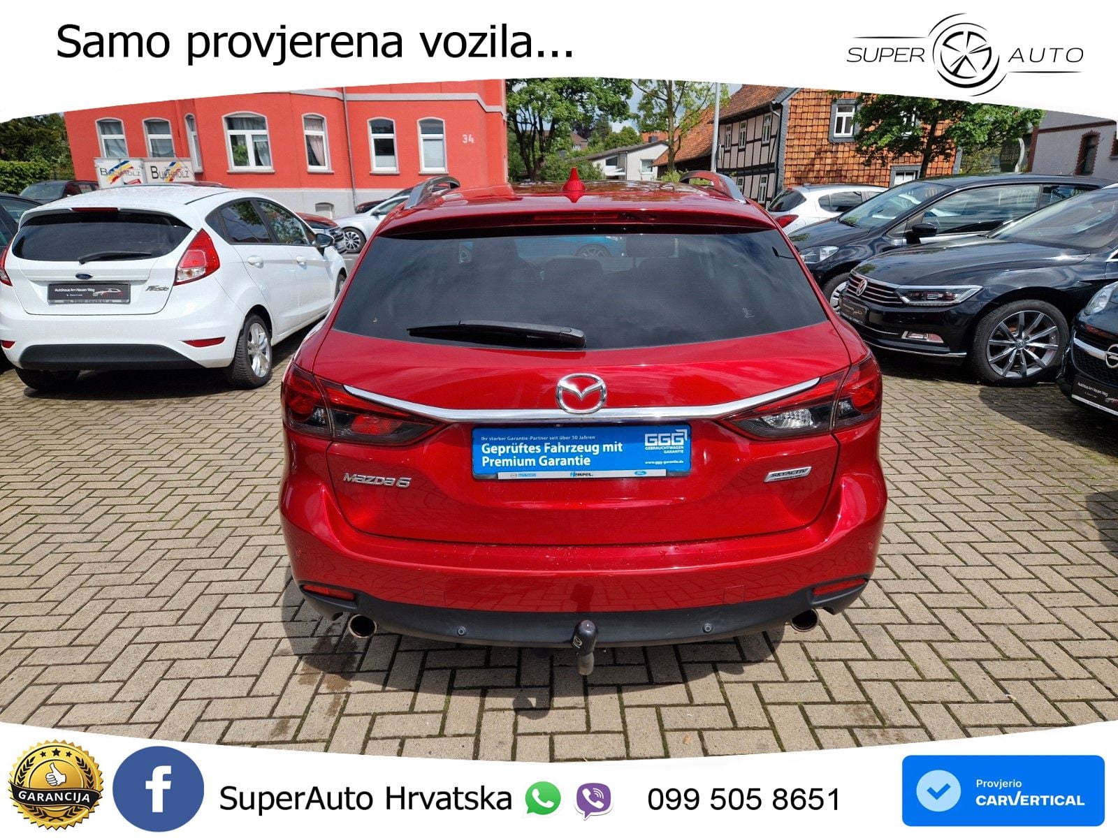 Mazda 6 Kombi Sports-Line AHK Klima Kamera