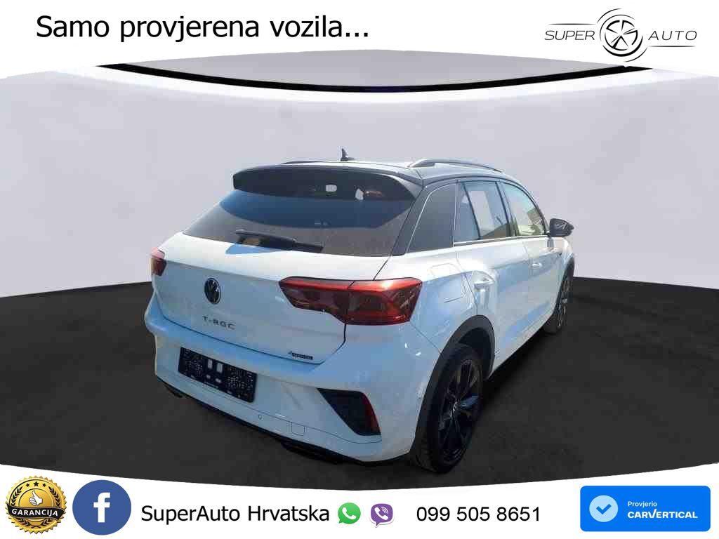 Volkswagen T-Roc 2.0 TSI (190 KS) 4M DSG R-Line LED+GR SJED+ACC