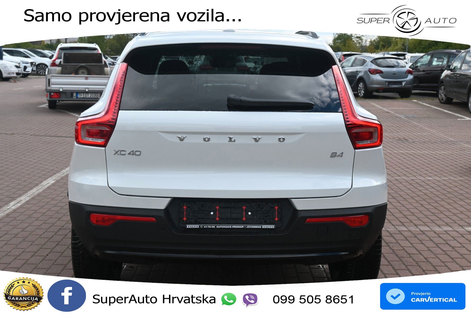 Volvo XC40 2.0 B4 197 KS Automatic ACC+GR SJED+360+PANO