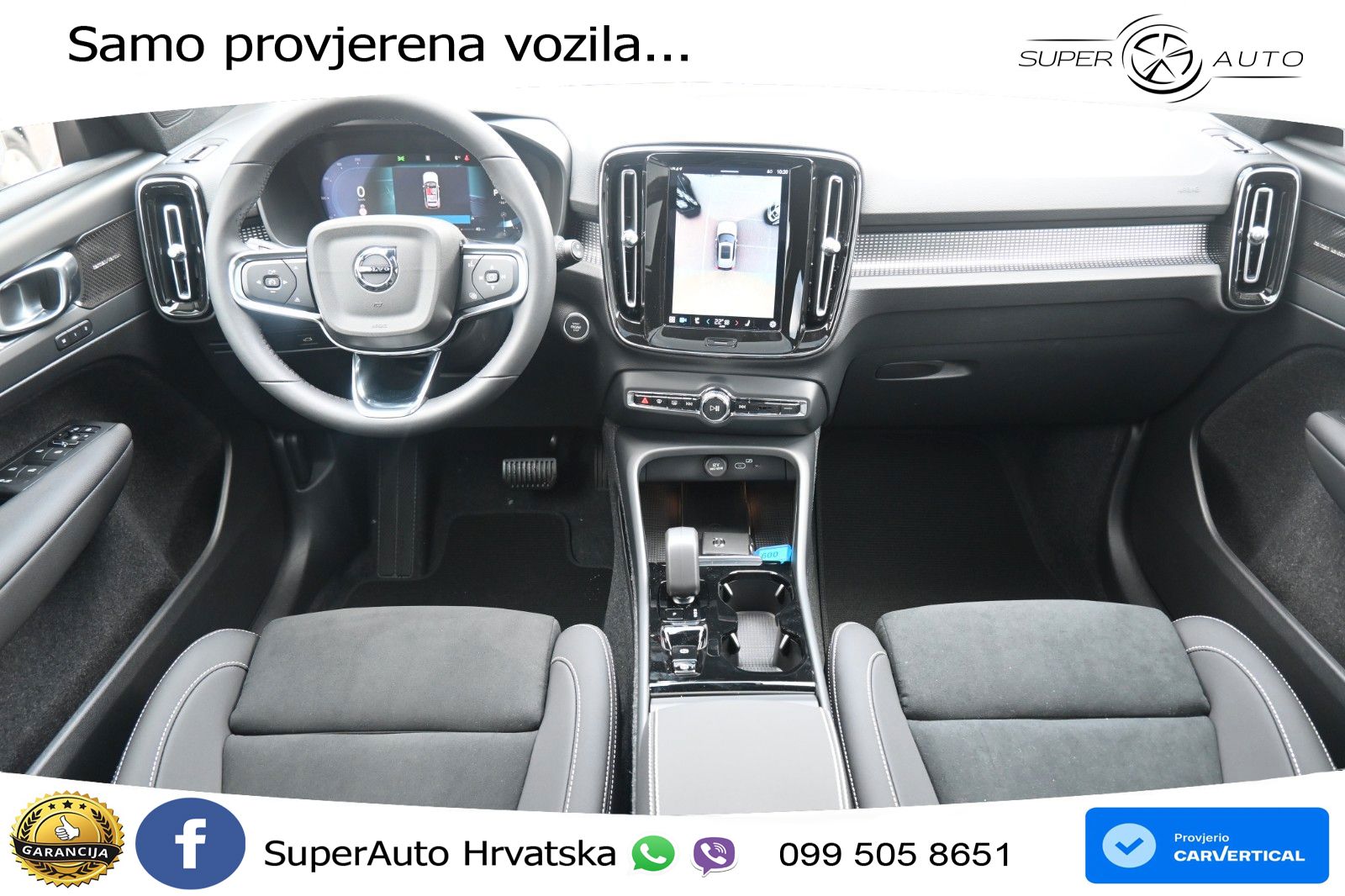 Volvo XC40 2.0 B4 197 KS Automatic ACC+GR SJED+360+PANO