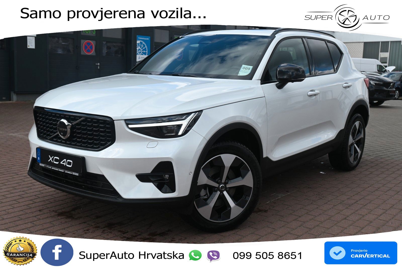 Volvo XC40 2.0 B4 197 KS Automatic ACC+GR SJED+360+PANO