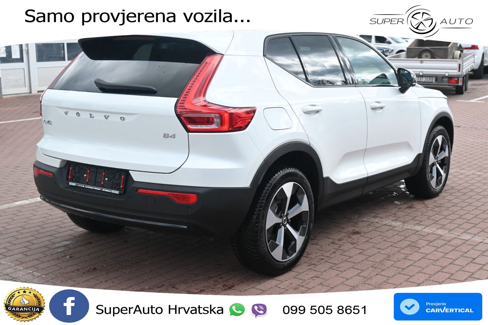 Volvo XC40 2.0 B4 197 KS Automatic ACC+GR SJED+360+PANO