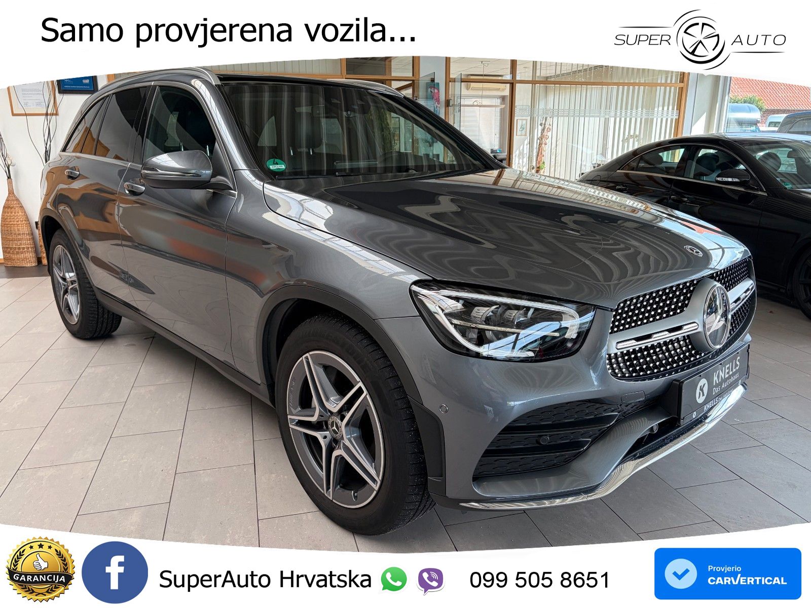 Mercedes GLC 300d (245 KS) 4MATIC G-TRONIC AMG LED+GR SJED+ACC