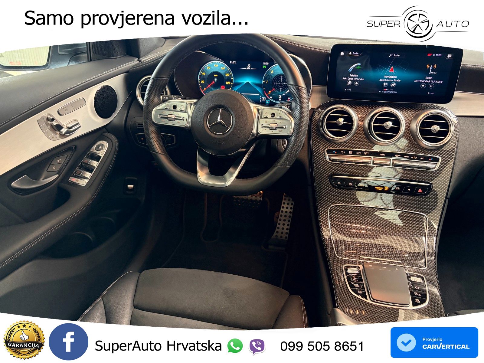 Mercedes GLC 300d (245 KS) 4MATIC G-TRONIC AMG LED+GR SJED+ACC