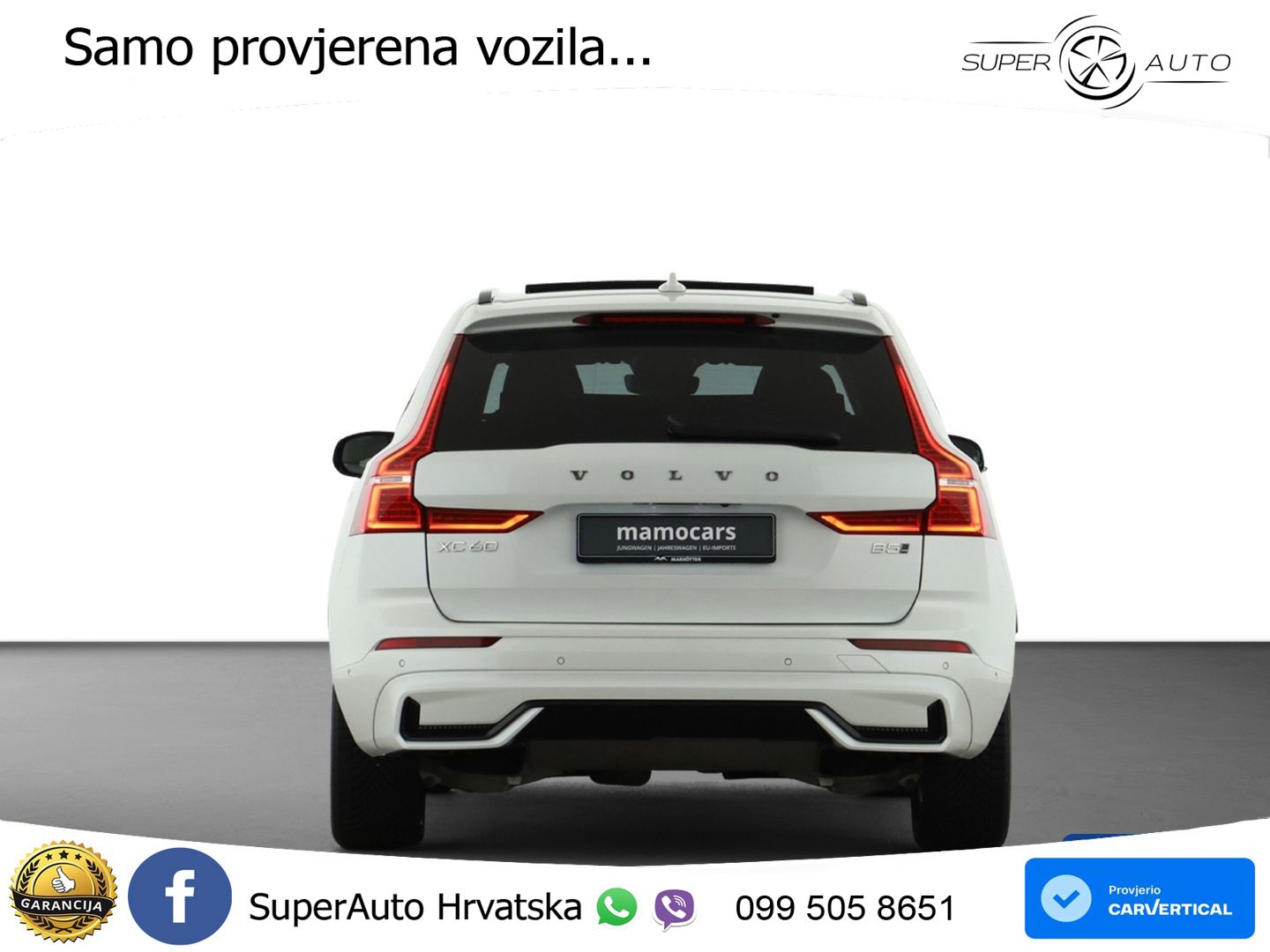 Volvo XC60 B5 Benzin AWD Geartronic ZRAČNI+ACC+4xGR SJED+KAM