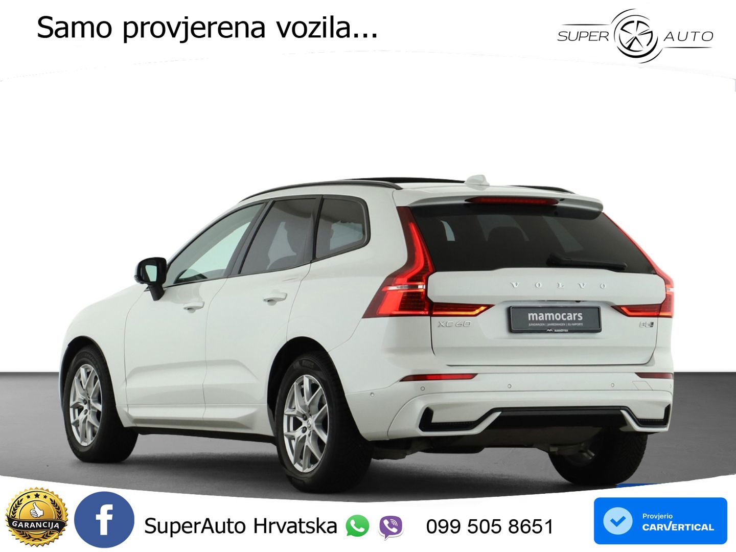 Volvo XC60 B5 Benzin AWD Geartronic ZRAČNI+ACC+4xGR SJED+KAM