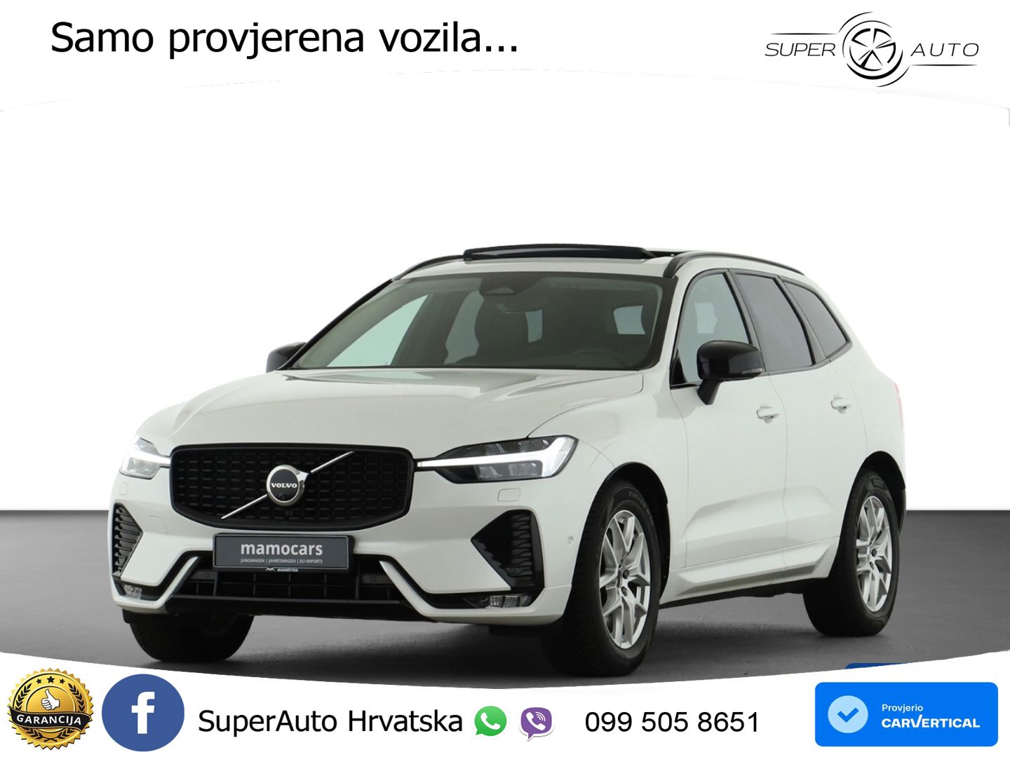 Volvo XC60 B5 Benzin AWD Geartronic ZRAČNI+ACC+4xGR SJED+KAM