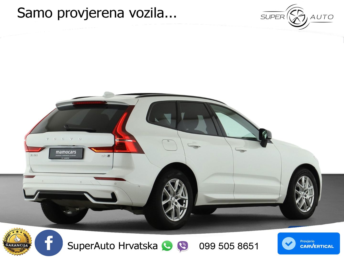 Volvo XC60 B5 Benzin AWD Geartronic ZRAČNI+ACC+4xGR SJED+KAM