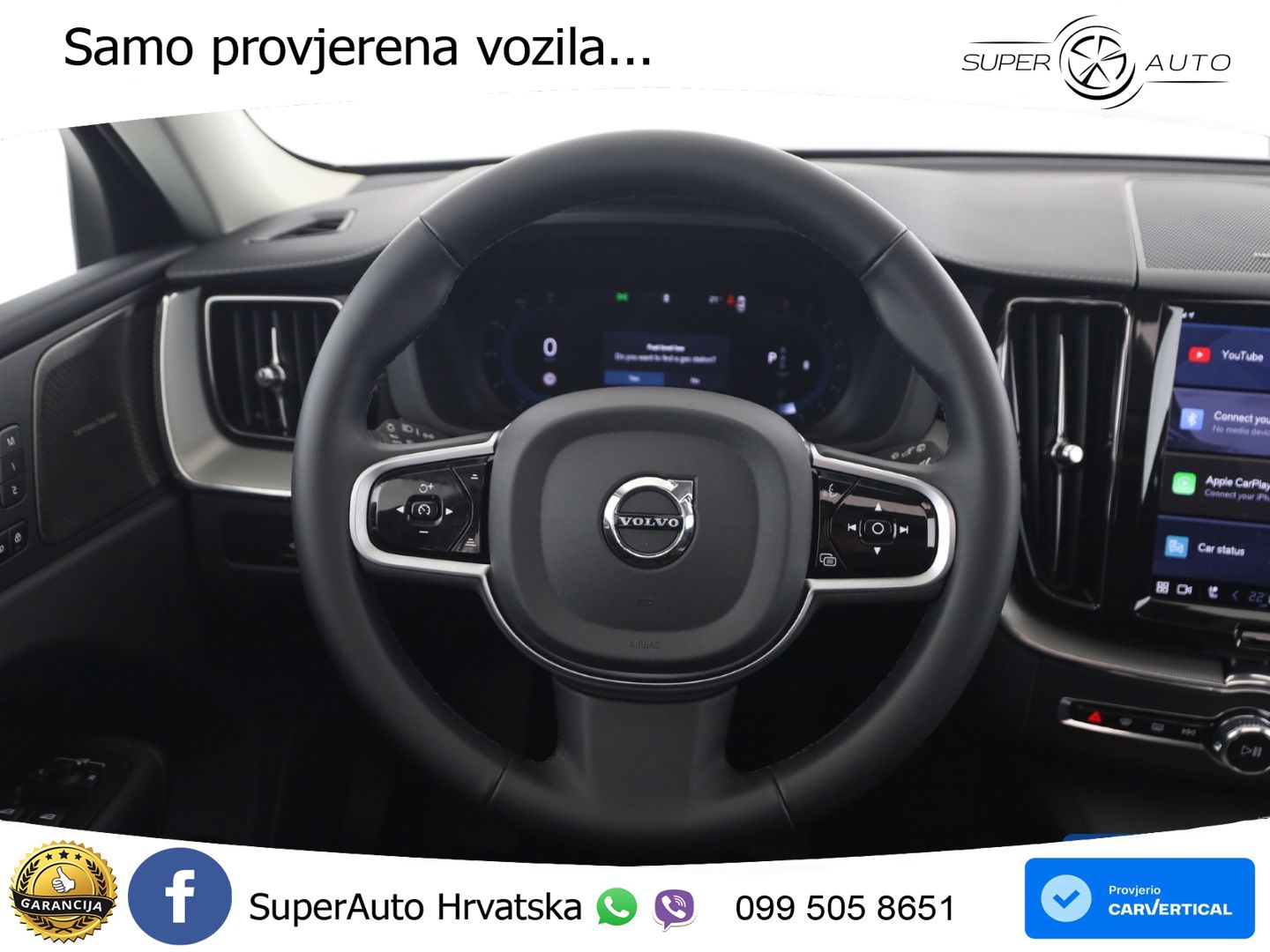 Volvo XC60 B5 Benzin AWD Geartronic ZRAČNI+ACC+4xGR SJED+KAM