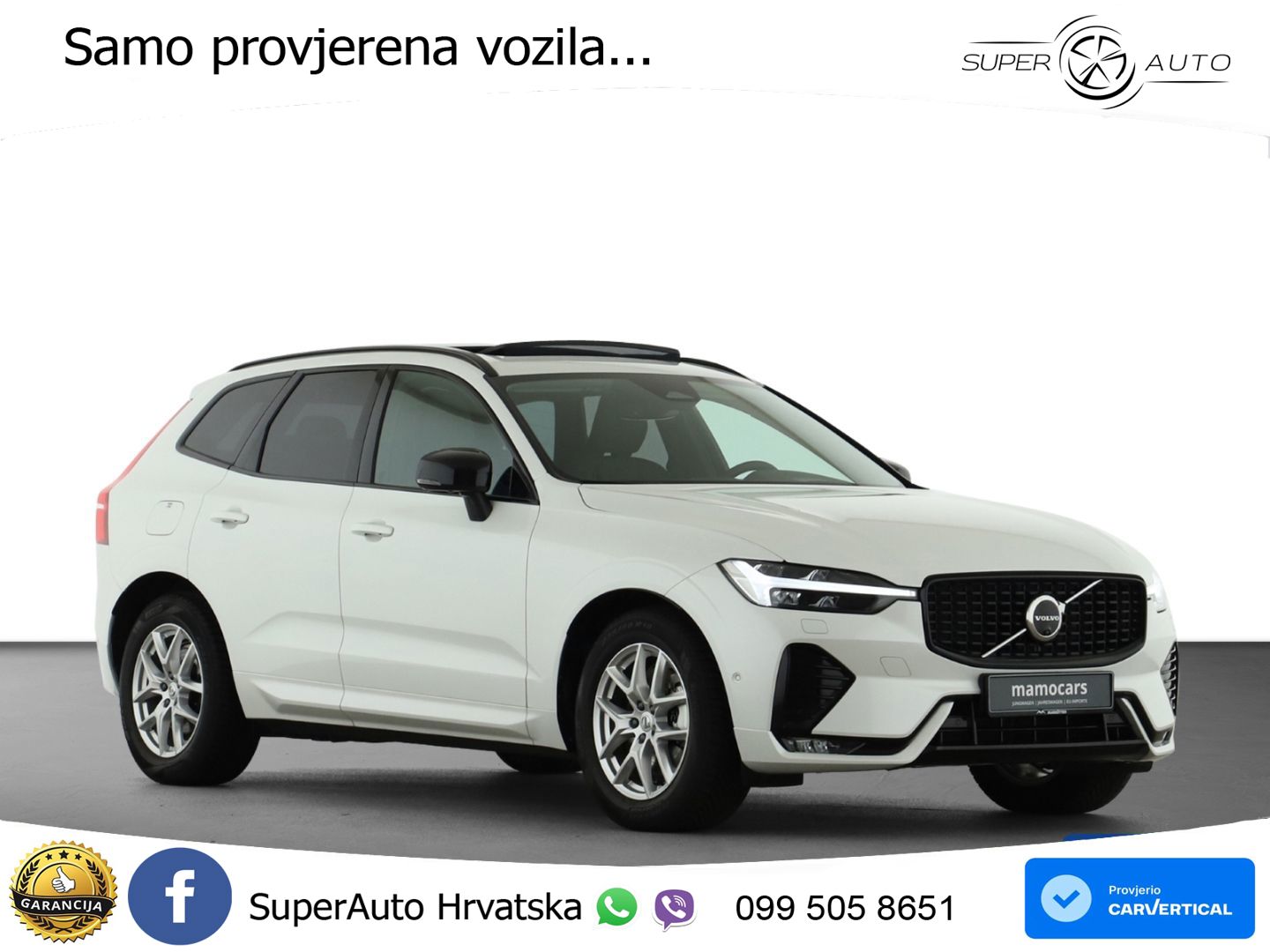 Volvo XC60 B5 Benzin AWD Geartronic ZRAČNI+ACC+4xGR SJED+KAM