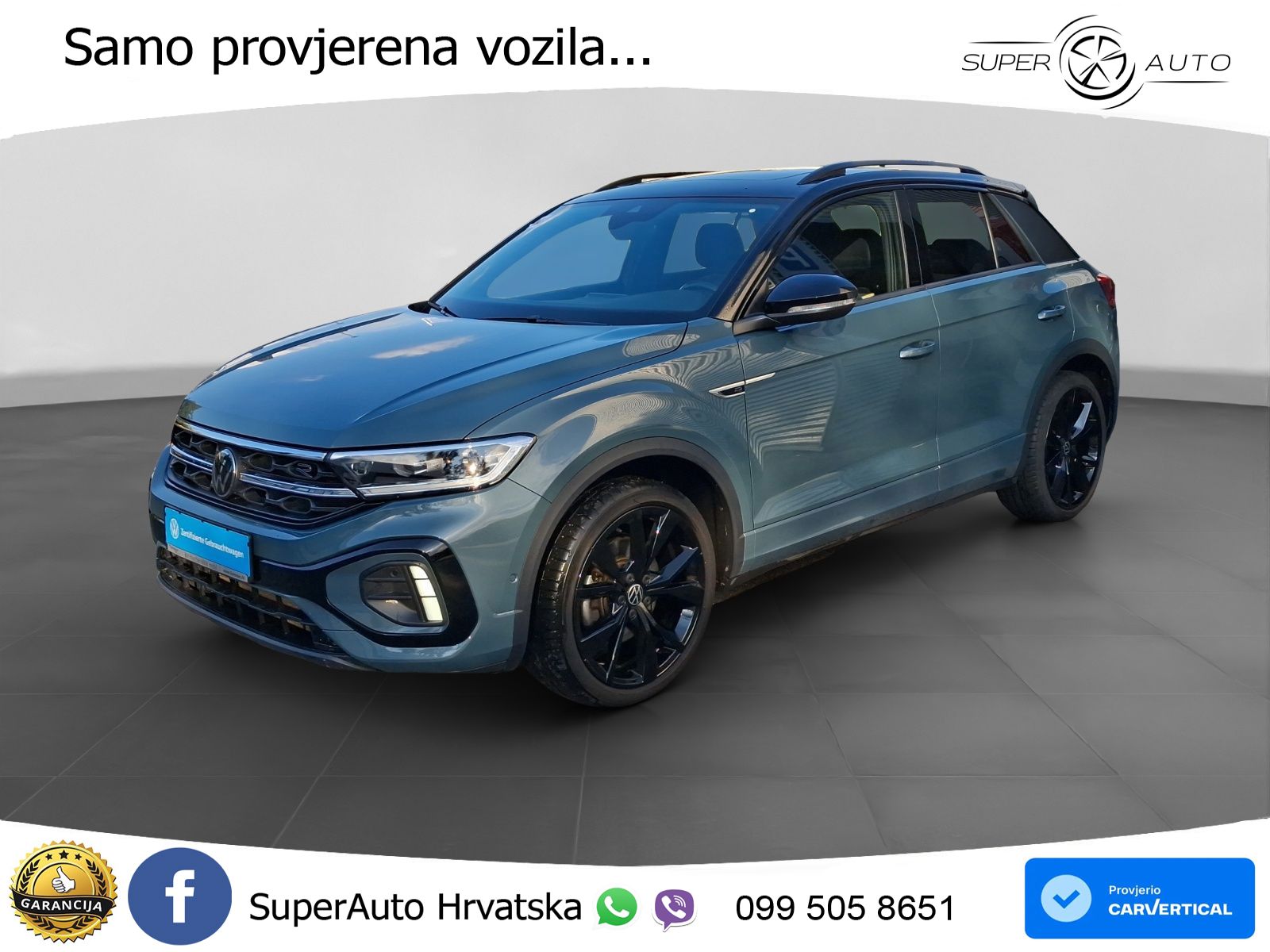 Volkswagen T-Roc 2.0 TSI (190 KS) 4M DSG LED+GR SJED+ACC