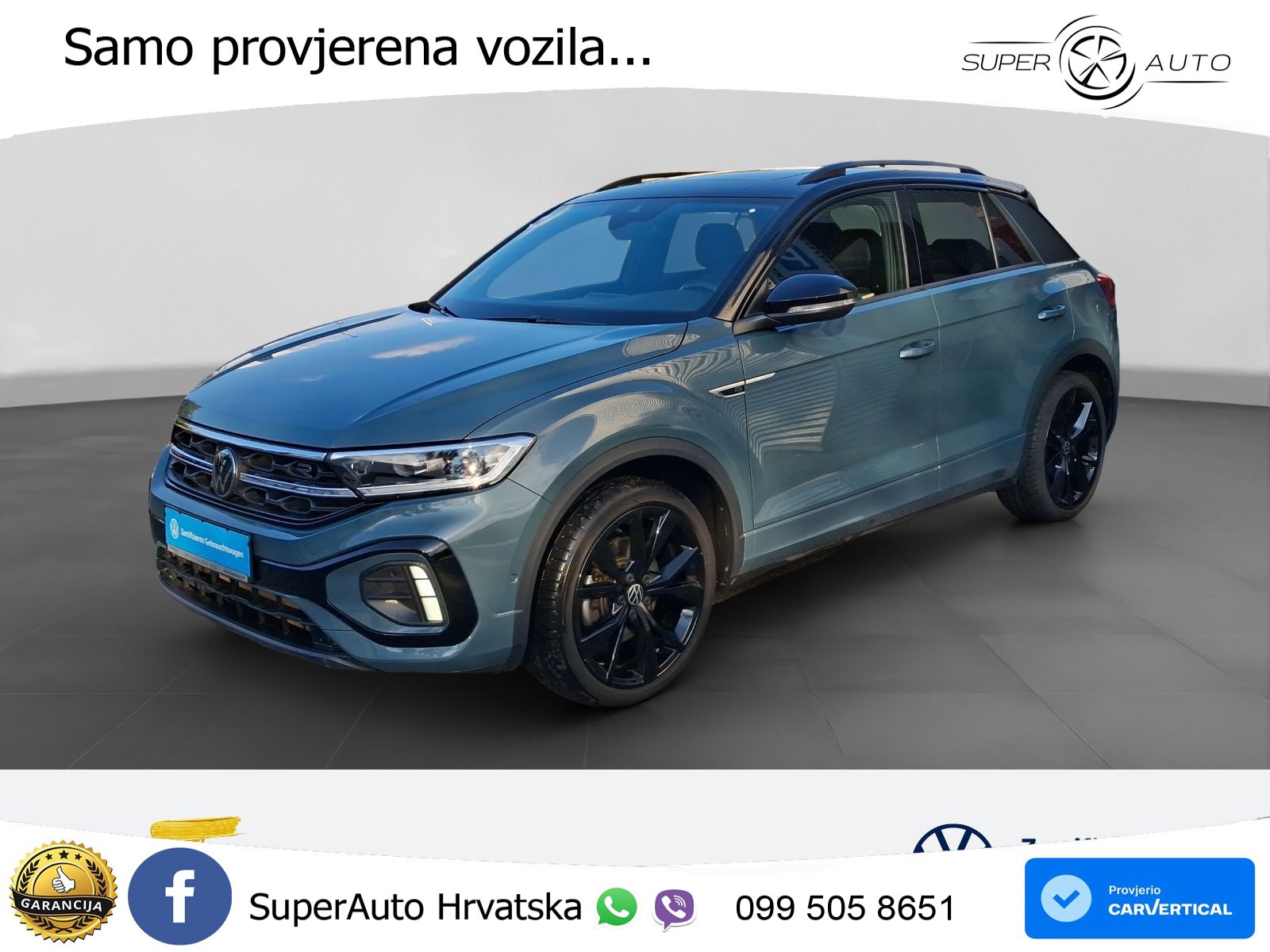 Volkswagen T-Roc 2.0 TSI (190 KS) 4M DSG LED+GR SJED+ACC