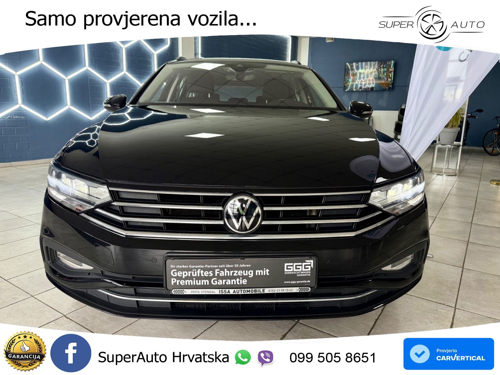 Volkswagen Passat Variant 2.0 TDI (122 KS) DSG Business LED+GR SJED+ACC