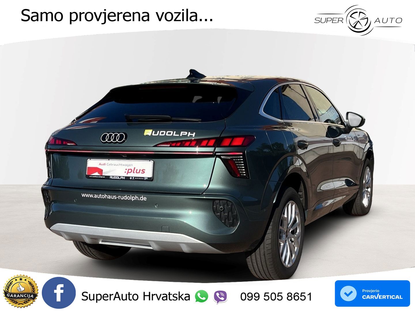 Audi Q3 Sportback 1.5 TFSIe (272 KS) S tronic LED+GR SJED+ACC