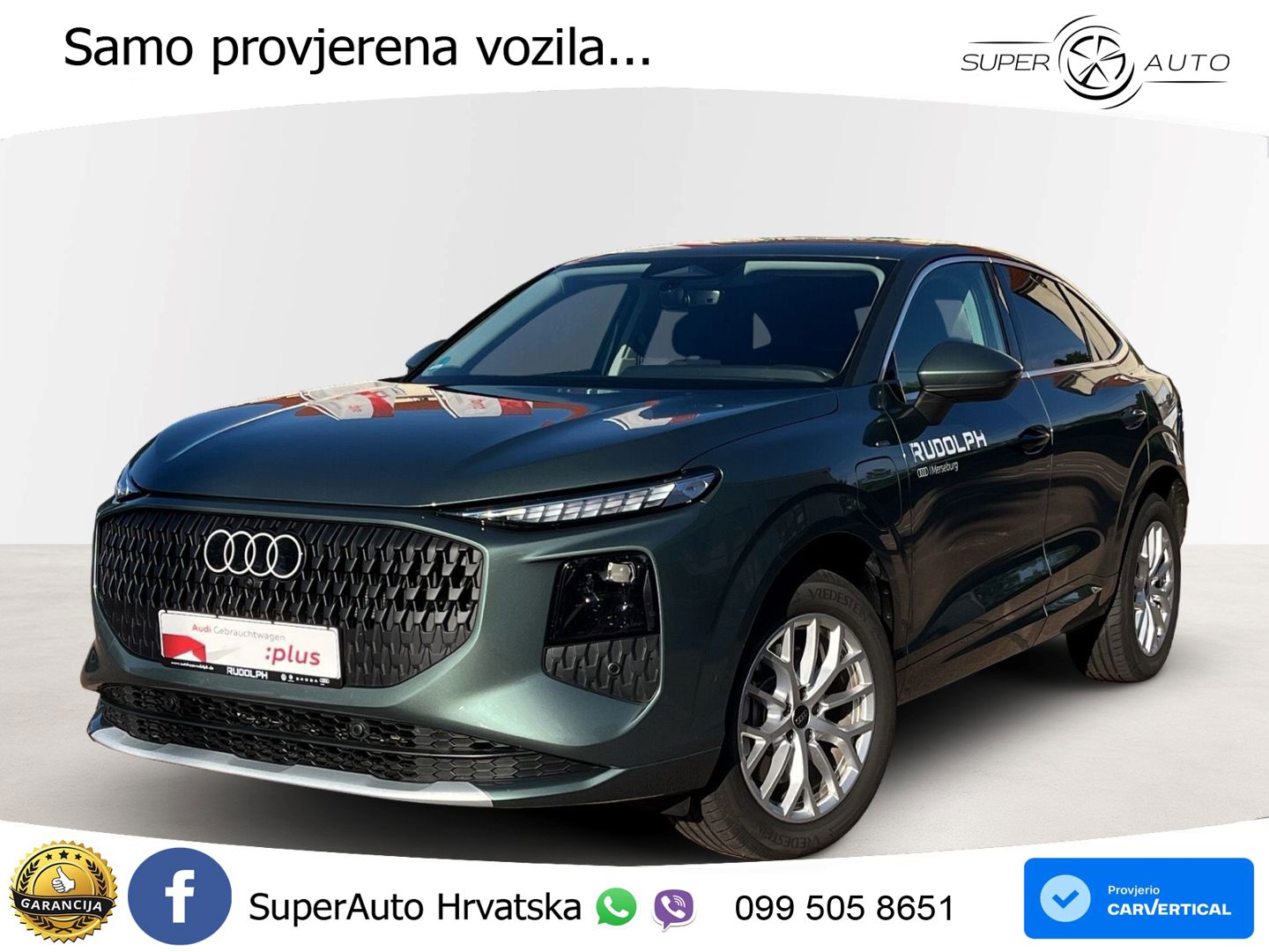 Audi Q3 Sportback 1.5 TFSIe (272 KS) S tronic LED+GR SJED+ACC