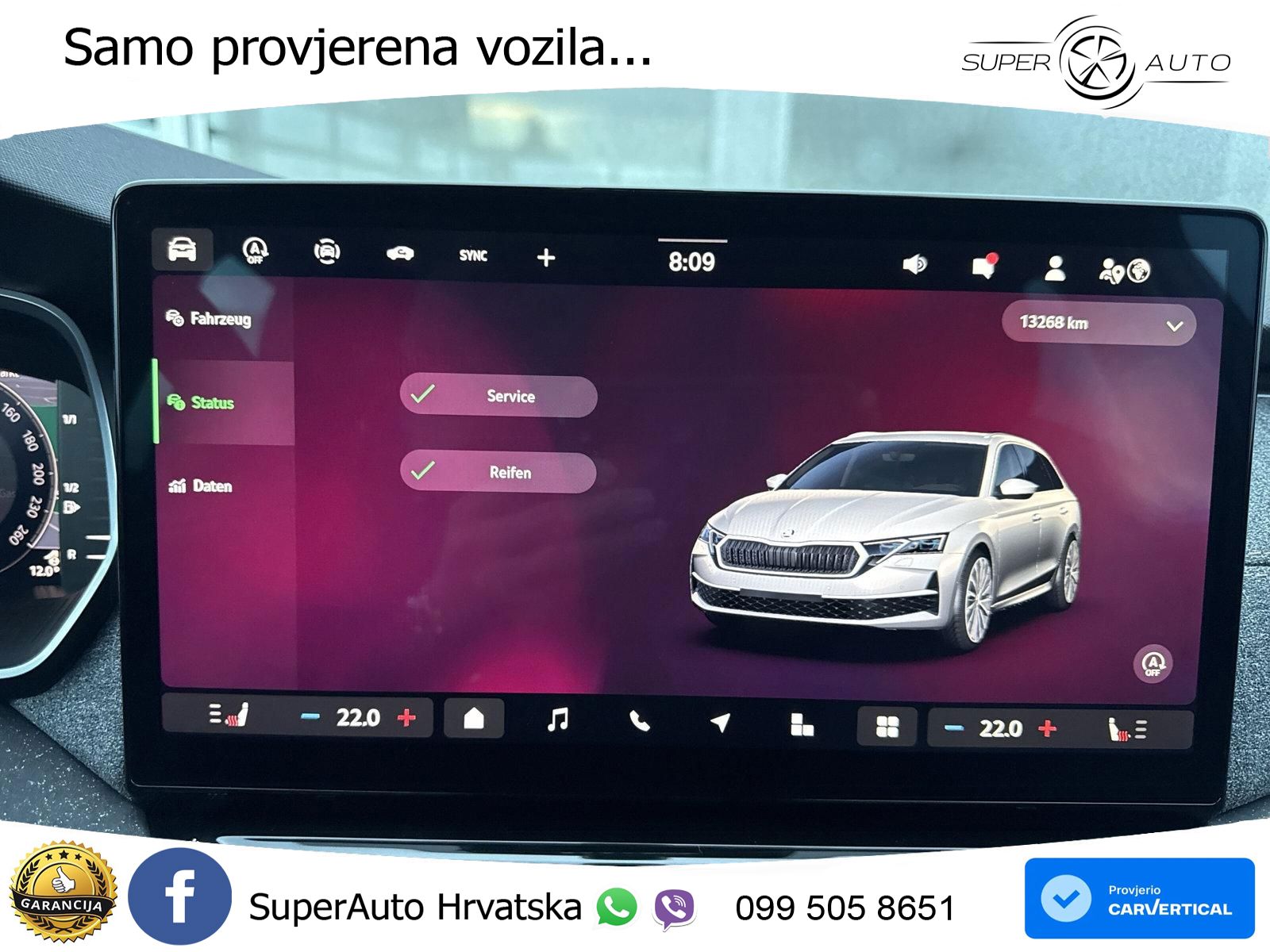 Škoda Octavia Combi 2.0 TDI (150 KS) DSG LED+GR SJED+ACC