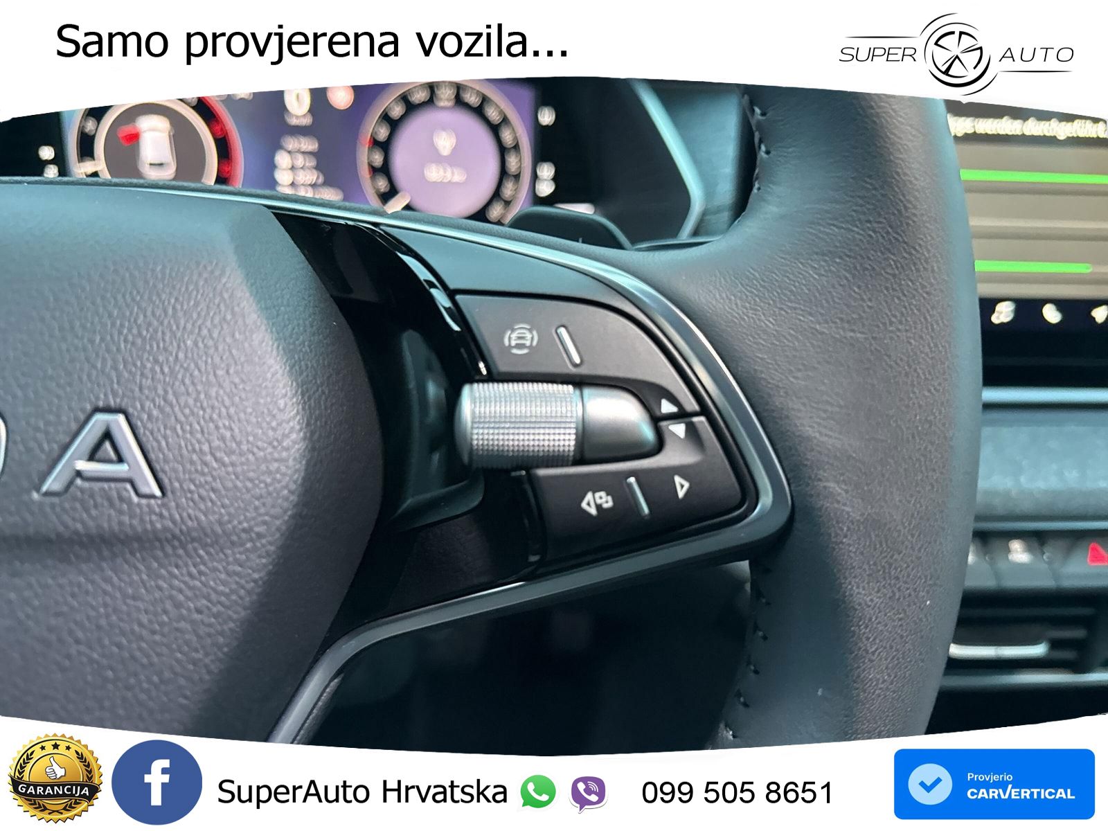 Škoda Octavia Combi 2.0 TDI (150 KS) DSG LED+GR SJED+ACC