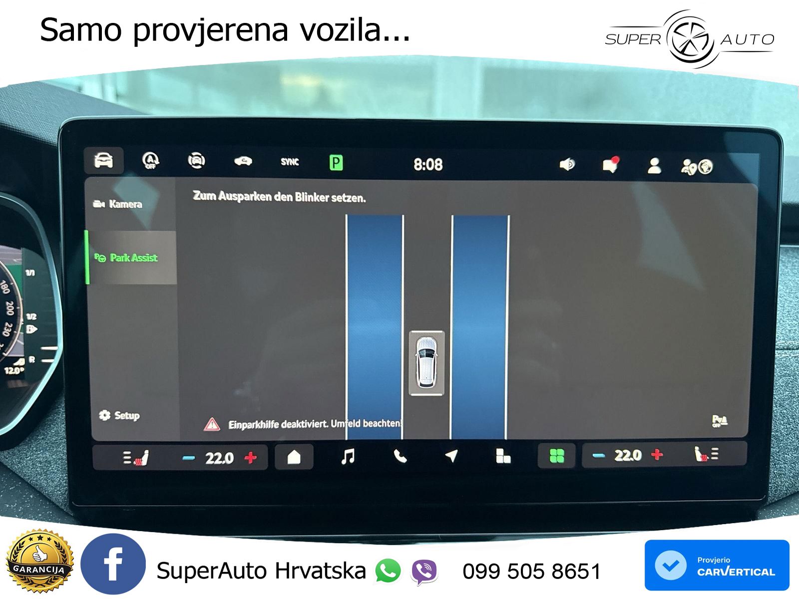 Škoda Octavia Combi 2.0 TDI (150 KS) DSG LED+GR SJED+ACC