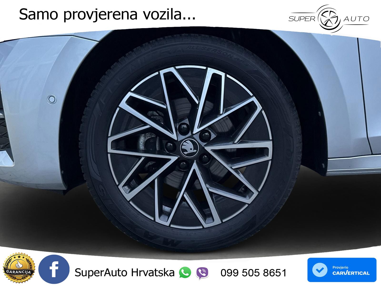 Škoda Octavia Combi 2.0 TDI (150 KS) DSG LED+GR SJED+ACC