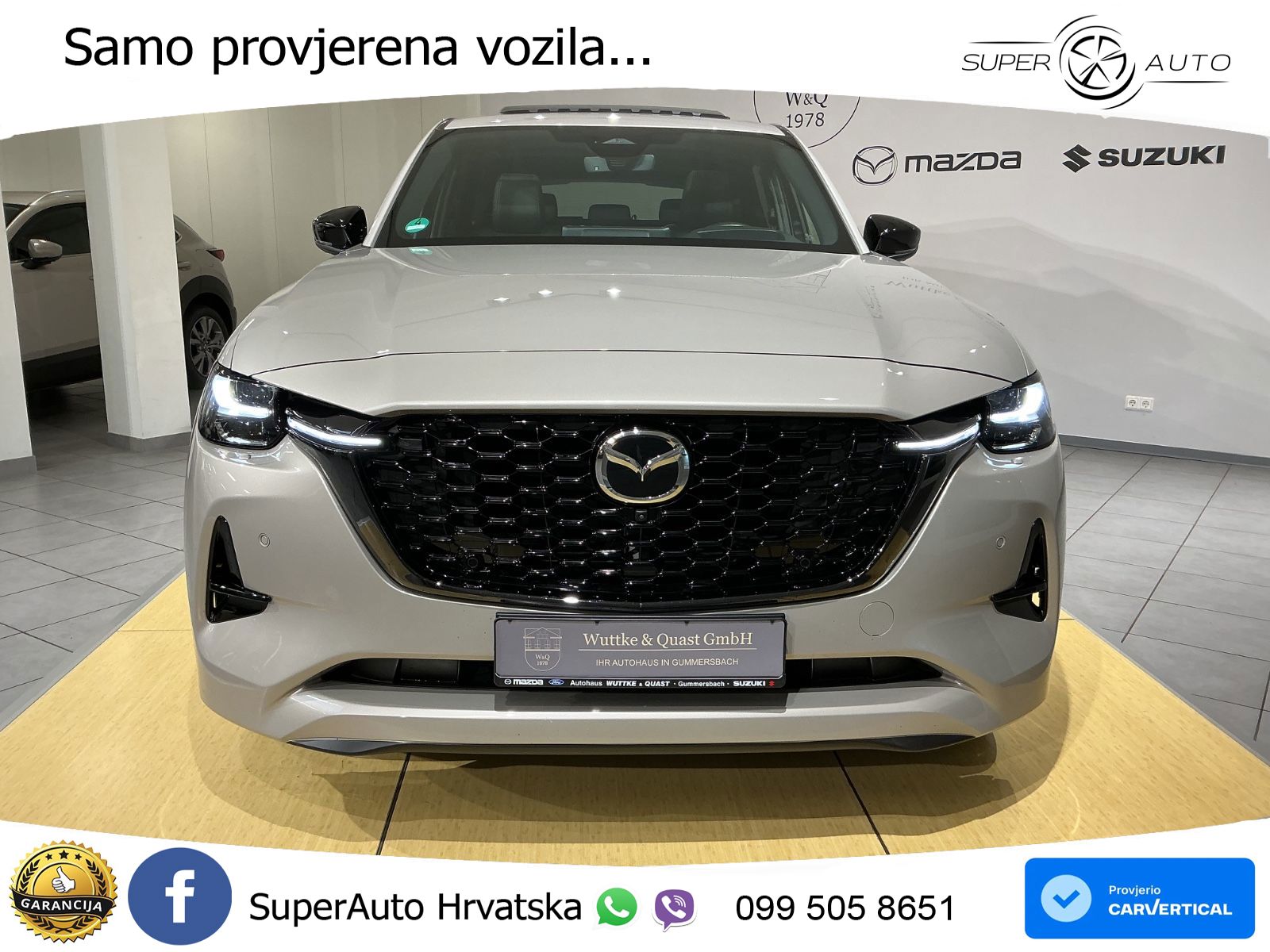 Mazda CX-60 3.3 e-Skyactiv D (254 KS) AWD Automatic LED+GR SJED+ACC