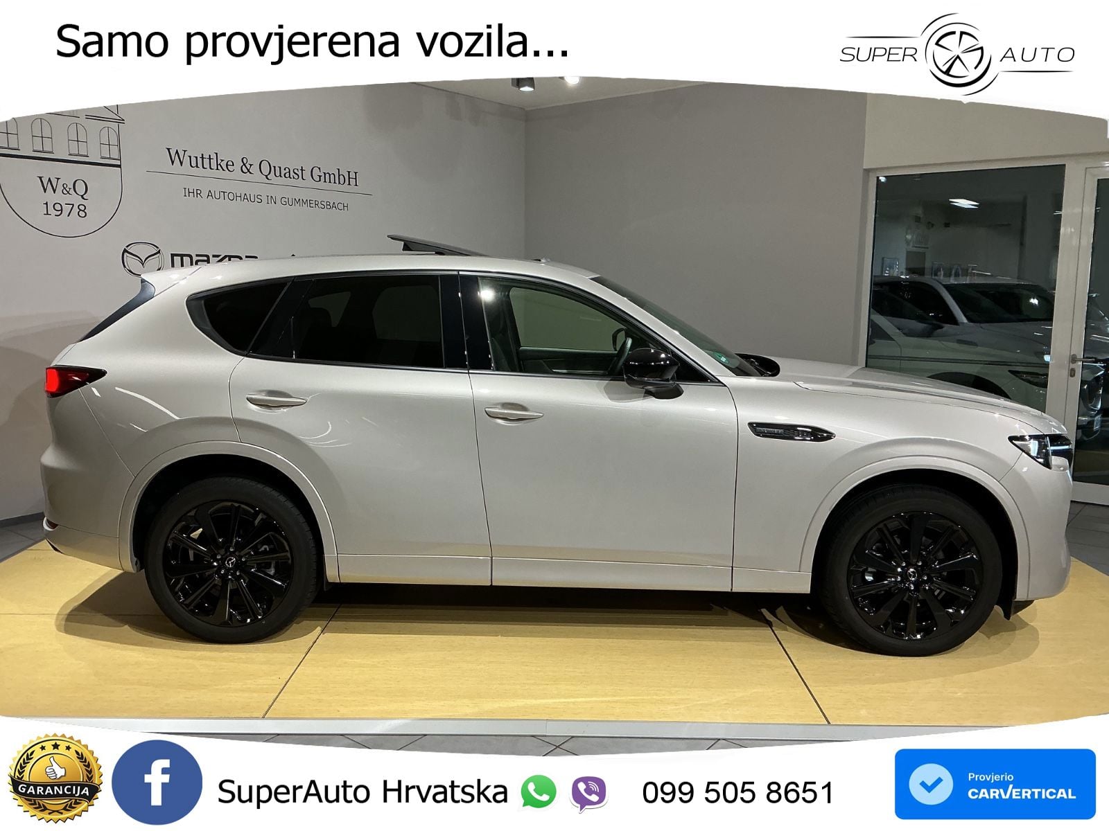 Mazda CX-60 3.3 e-Skyactiv D (254 KS) AWD Automatic LED+GR SJED+ACC