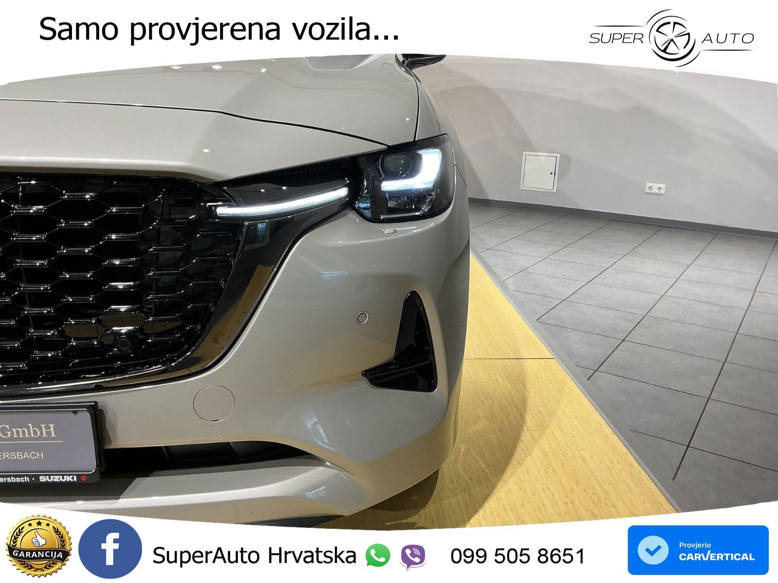 Mazda CX-60 3.3 e-Skyactiv D (254 KS) AWD Automatic LED+GR SJED+ACC