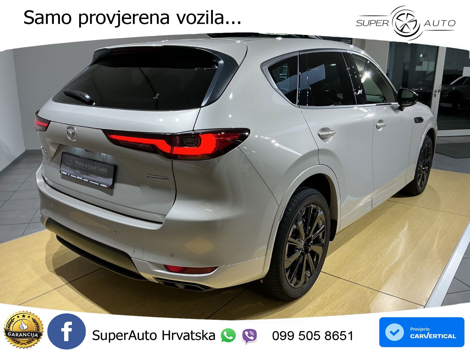Mazda CX-60 3.3 e-Skyactiv D (254 KS) AWD Automatic LED+GR SJED+ACC