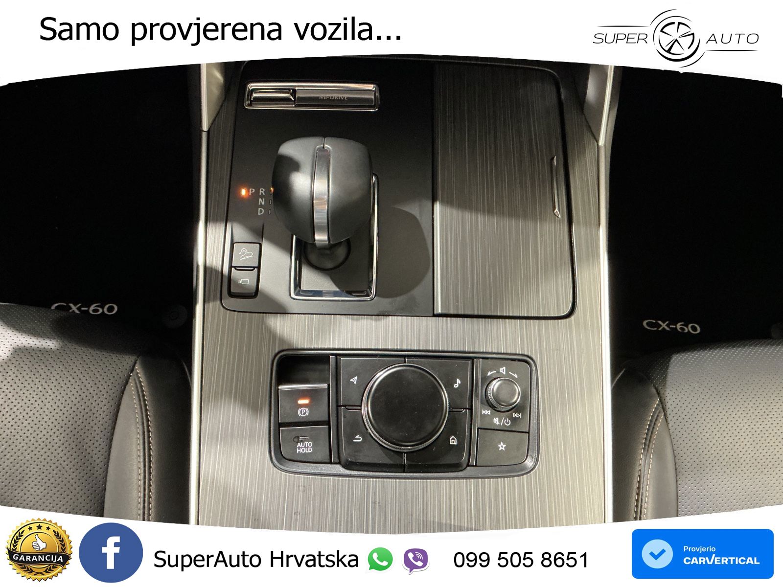 Mazda CX-60 3.3 e-Skyactiv D (254 KS) AWD Automatic LED+GR SJED+ACC