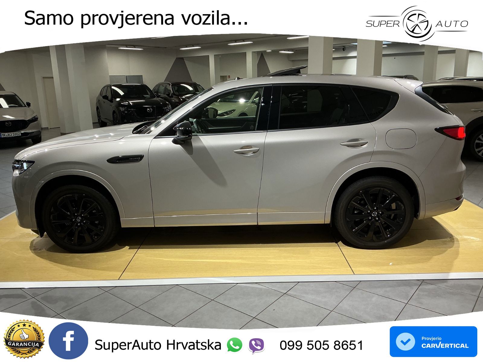 Mazda CX-60 3.3 e-Skyactiv D (254 KS) AWD Automatic LED+GR SJED+ACC