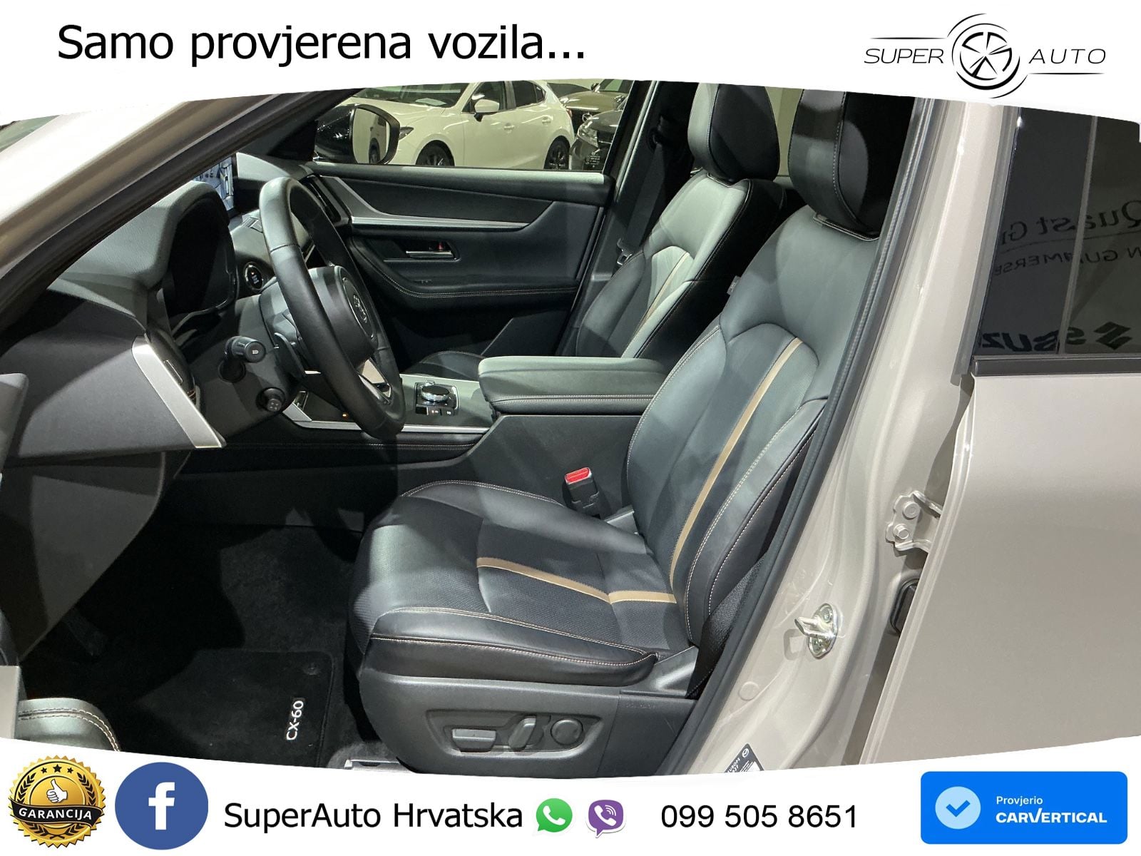 Mazda CX-60 3.3 e-Skyactiv D (254 KS) AWD Automatic LED+GR SJED+ACC