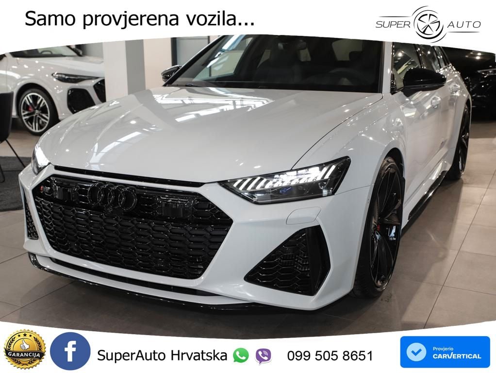 Audi RS6 Avant 4.0 TFSI V8 (600 KS) quattro Tiptronic ACC+HEAD+4xGR SJED+360+PANO
