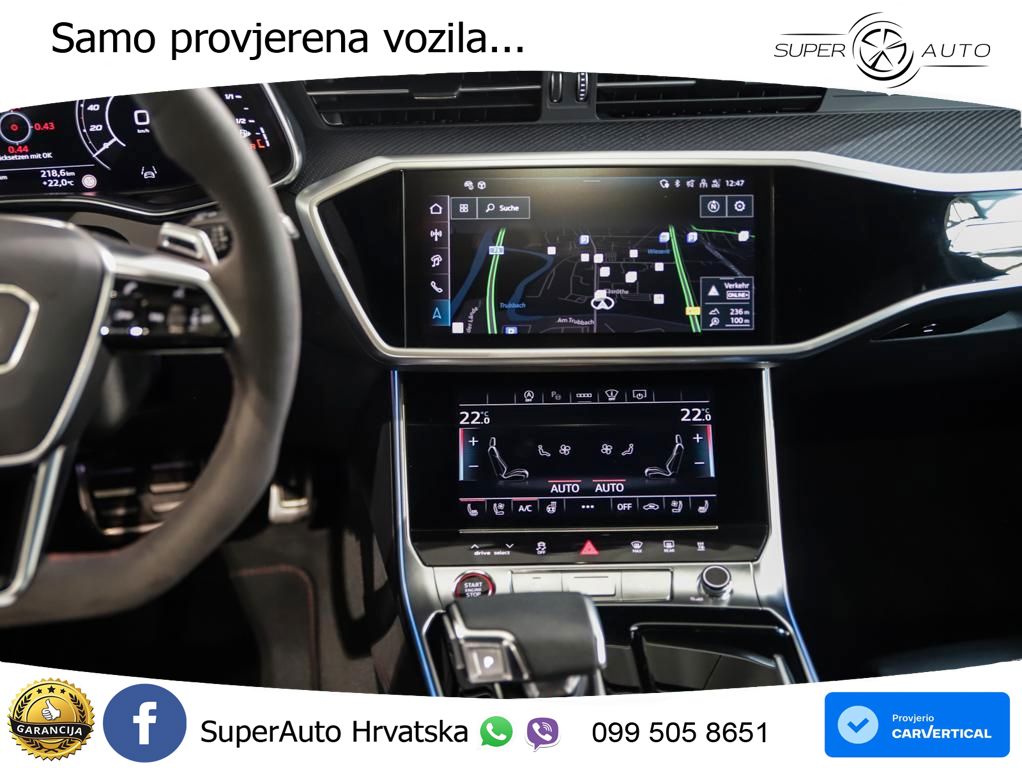 Audi RS6 Avant 4.0 TFSI V8 (600 KS) quattro Tiptronic ACC+HEAD+4xGR SJED+360+PANO