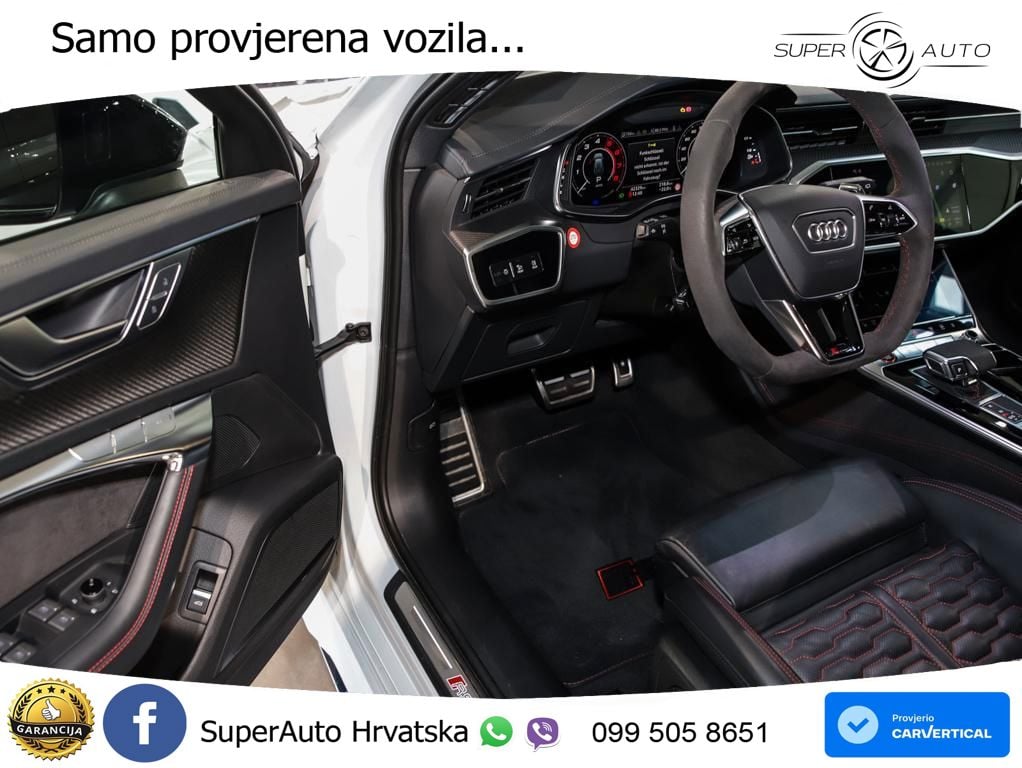 Audi RS6 Avant 4.0 TFSI V8 (600 KS) quattro Tiptronic ACC+HEAD+4xGR SJED+360+PANO